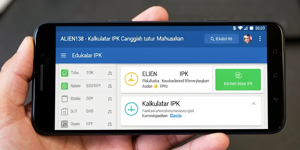 Tampilan antarmuka utama ALIEN138 yang sederhana dan informatif.